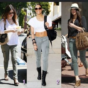 J. Brand Houlihan skinny olive pants Sz 26